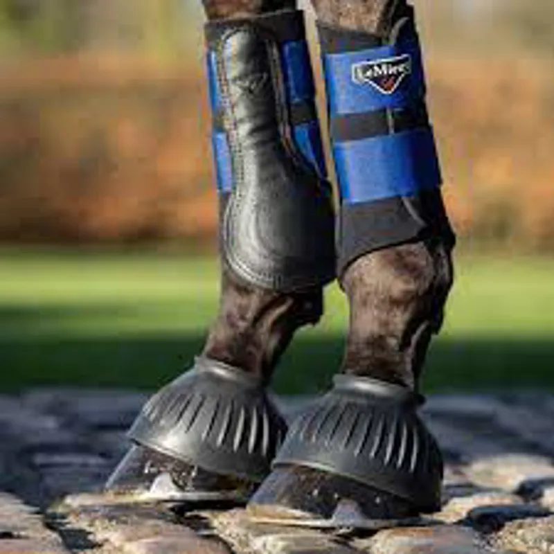 Le Mieux Rubber Pull On Overreach Boots Black-1